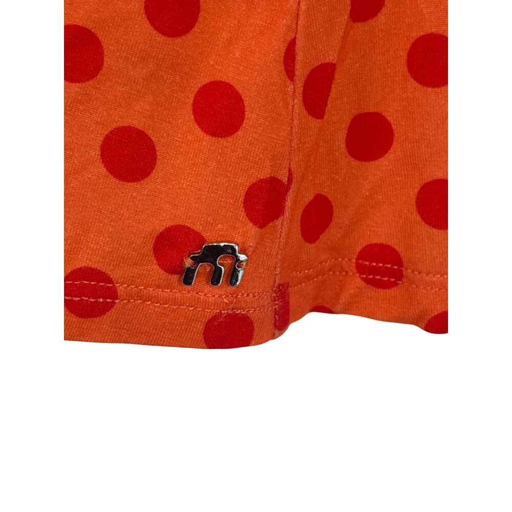 Miaou Amelia Top in Red Polka Dot Small New Womens Long Sleeve Tee - Picture 8 of 16